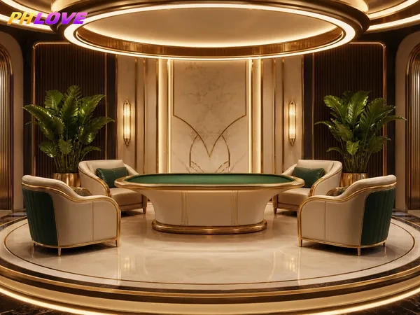 PHLOVE homepage banner – live casino games